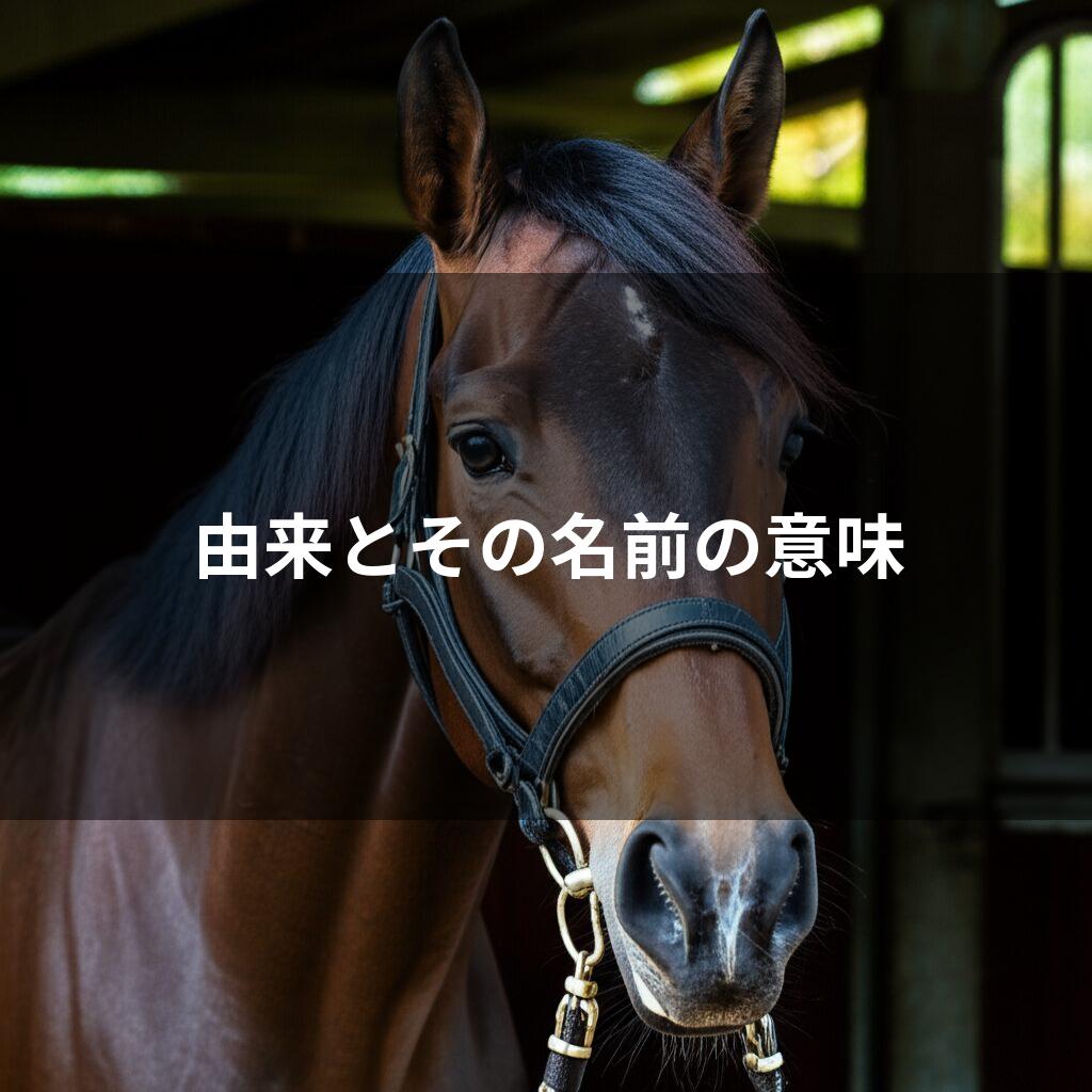 馬の顔のアップ