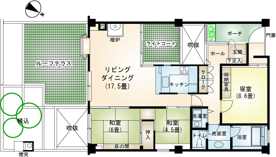 熱海パサニアクラブ間取り