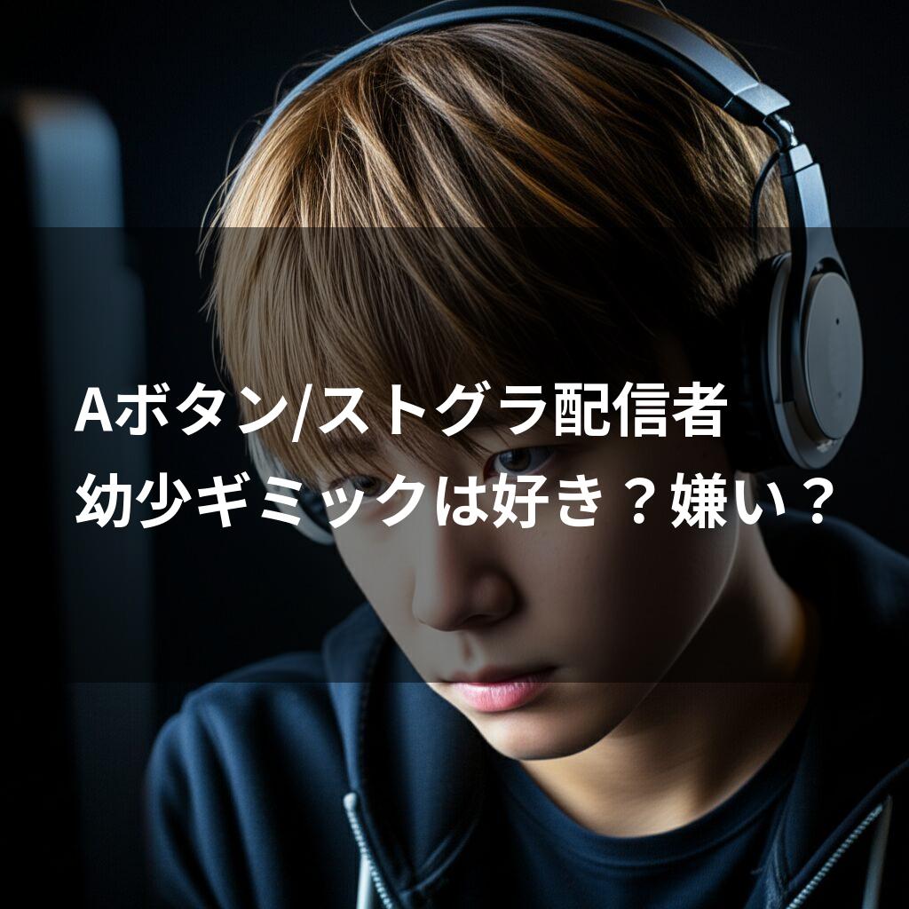 ヘッドホンを着けて画面を見る少年
