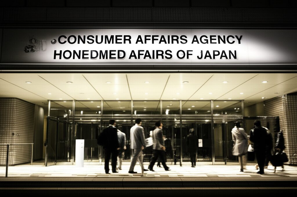 消費者庁が入る建物の外観